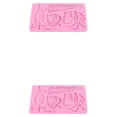 thumbnail image 1 of Molde de silicona Billuyoard para pasteles galletas Rosa Tipo 1 2Conjunto, 1 of 6