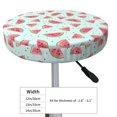 thumbnail image 4 of Lsque Watermelon Round Bar chair cushion covers Velvet Fabric Premium Comfort Protects from Scratches and Stains for 14-17 Inch Chair- 14 inch, 4 of 7