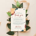thumbnail image 4 of Koyal Wholesale Abstract Terracotta Wedding Thank You Place Setting Cards for Table Reception, Dinner Plates, 56-Pack, 4 of 5