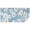 Blue, variant on Lightblue Daisy Flower Green Leaves Pattern Rectangle Tablecloth 60"x84",Waterproof Polyester Rectangle Table Cloth, Wipeable Spillproof Polyester Tablecloth for Dining, Camping, Indoor and Outdoor