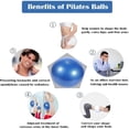 thumbnail image 5 of BESTSKY 2026 New Mini Exercise Ball 9Inch Small Bender Ball for Stability Barre Pilates Yoga Core Training and Physical Therapy Exercise Equipment for Back Inner Thigh and Balanced Body (2 Pack), 5 of 6