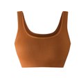 thumbnail image 3 of Sentmoon Tshirt Bras for Women Comfortable Bras for Women High Support Sports Bra Wireless Shockproof Stretch Racerback Tank Style Light Padding Secure Fit Yoga Running Workout Activewear Top, 3 of 6