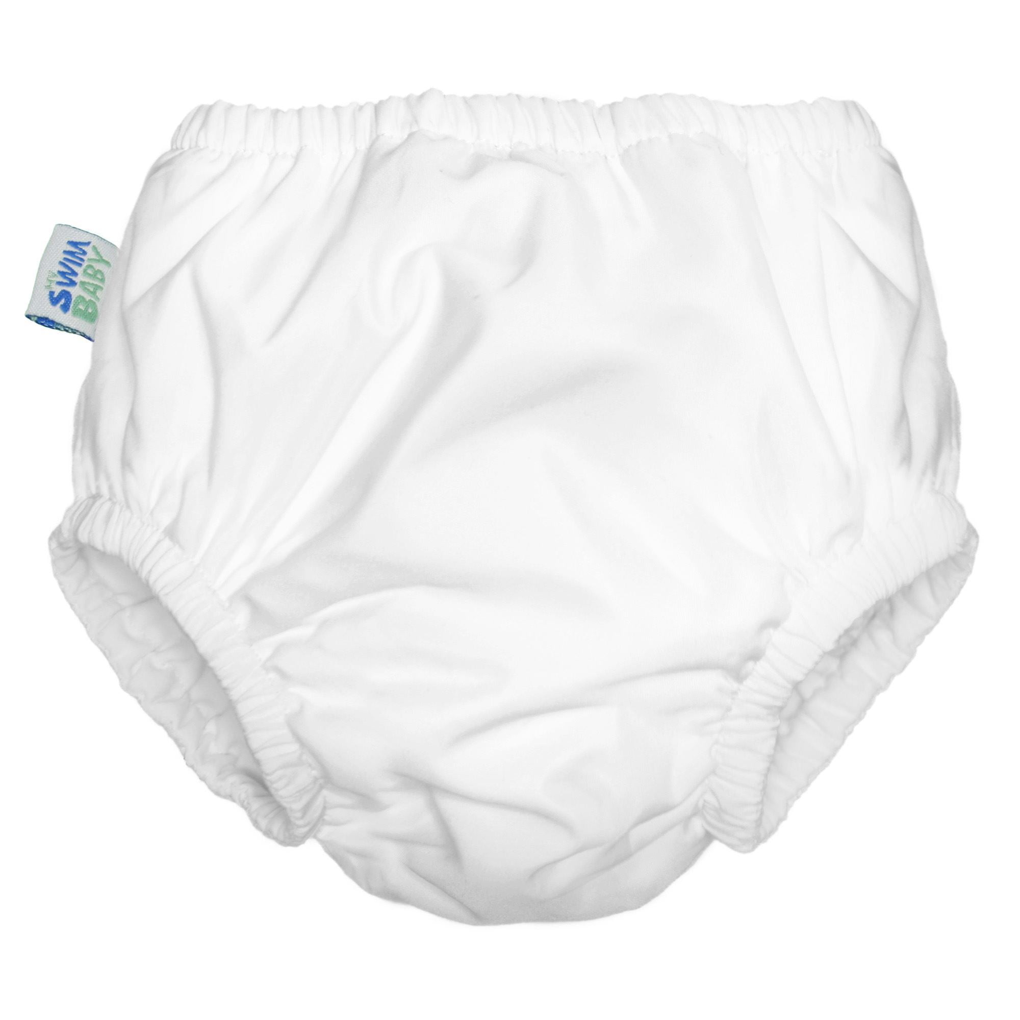 My Swim Baby Swim Diaper, White, XL