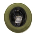 thumbnail image 3 of Men BRUNO CAPELO Hat Wool Fur look Fedora Soft Crushable LUCIOUS Olive Lu104, 3 of 5