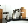 thumbnail image 5 of Milano Widespread Bathroom Faucet with Double Lever Handles Finish: Polished ..., 5 of 7