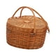 thumbnail image 2 of Cesta de Picnic con tapa, cesta de almacenamiento con asas, cesta de mano en forma de corazón, cesta tejida a mano para barbacoa, regalos de verduras,, 2 of 8
