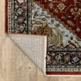 thumbnail image 3 of Oriental Weavers Aberdeen Area Rug - 1144R - 9'10" x 12'10" - in Red/ Blue - Vintage Inspired, Stain Resistant, Family and Pet Friendly , Family, Dining, Living Room Rug, 3 of 10