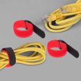 thumbnail image 4 of 20pcs Convenient Nylon Wire Tie Small Buckle Design Cable Management Ties, 4 of 8