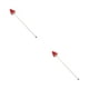 thumbnail image 2 of Ounissouiy Agitador de copa de vino Swizzle Mixing Stick Varilla mezcladora Silicona Barra de acero inoxidable Accesorios de herramientas para Type3 NO3, 2 of 6