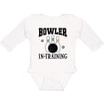 thumbnail image 3 of Inktastic Future Bowler in Training Bowling Gift Boys or Girls Long Sleeve Baby Bodysuit, 3 of 5