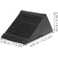 thumbnail image 2 of Generic 2pcs Portable Rubber Wheel Chocks Non-Slip Wheel Wedges Cars Trucks, 2 of 6