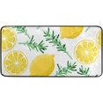 thumbnail image 3 of Kitchen Rugs Lemon and Rosemary Design Non-Slip Soft Kitchen Mats Bath Rug Runner Doormats Carpet for Home Decor, 39" X 20", 3 of 5