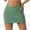 Green, variant on Miqool Tennis Skirts for Women, Crossover High Waisted Tummy Control Athletic Workout Running Sports Golf Skorts Skirts