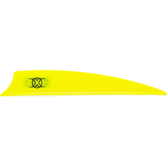 Bohning 3.5" X-Vane Neon Yellow Arrow Fletching 36PK