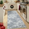 thumbnail image 3 of Washable Runner Rug Christmas Area Rugs for Hallway Xmas Snowflakes Holiday Kitchen Mat Non Slip Soft Non-Shedding Long Rugs Low Pile Thin Decorative Festive Carpet for Bedside Entryway, 3 of 13