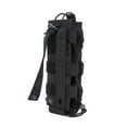 thumbnail image 3 of Molle Water Bottle Bag Travel Camping Hiking Kettle Holder Carrier Pouch Multifunctional Water Bottle Hanging Bag (Black), 3 of 7