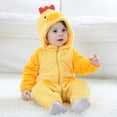 thumbnail image 3 of Pijama de franela con forma de pollo para bebés de 30 a 36 meses de Costume MerryJuly, 3 of 7