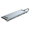 thumbnail image 2 of Kokiya USB Hub Aluminum Shell Easy to Use Portable with 100W PD Port Multiple Ports 12 Port, 2 of 8