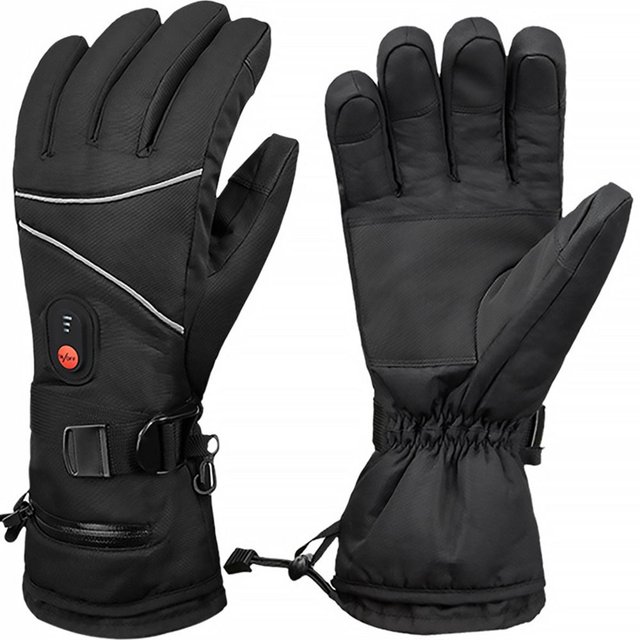 Electric Heated Gloves USB Rechargeable Thermal Gloves 3 Mode Warm Heated Gloves Waterproof Non-Slip Breathable for Skiing Riding Hunting Running Winter