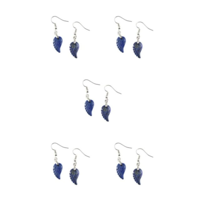 pitrice 1 Pair Pearl Earring Ear Stud Fashion Jewelry Fashionable Workmanship Exquisite Beautiful Rustproof Crystal Women Pendent Type 4 5Set
