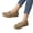 Khaki, variant on YOUYEDIAN Loafers for Women Fashion Slip On Comfortable Versatile Buckle Deco Arch Support Sport Flats Casual Non Slip Outdoor Shoes