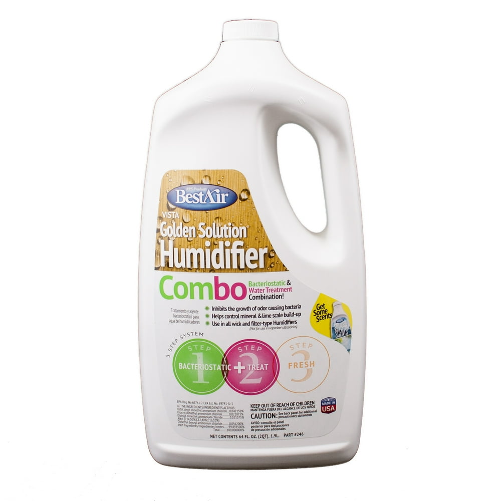 BestAir 246 Golden Solutions Humidifier Bacteriostatic & Water
