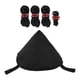 thumbnail image 3 of Tienda de lona con tapa triangular impermeable, versátil y ajustable Negro, 3 of 9