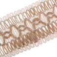 thumbnail image 3 of Cinta de arpillera de cuerda de arpillera natural de 2 m para decoración de fiesta de boda artesanal de bricolaje 40 mm Macarena Hessian Jute Twine Rope, 3 of 8