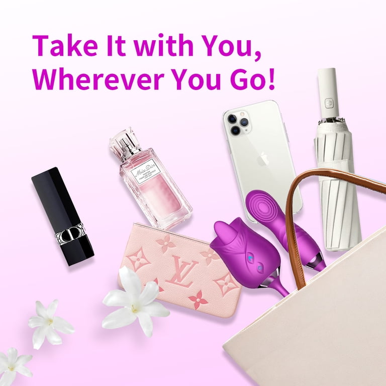 octmom rose toy OCTMOM Rose Sex Toys Vibrators for Women, Pink