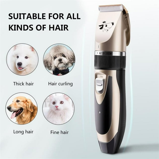 stanreset Electric Pet Hair Clippers USB Rechargeable Pet Hair Dog Grooming Tool Kit
