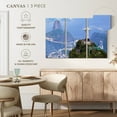 thumbnail image 4 of Elephant Stock Iconic Christ The Redeemer Wall Art - Horizontal Multi Panel Canvas - Living Room Wall Decor - Places Multi Panel - Blue And Green Decor - 23" x 14", 4 of 4