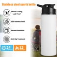 thumbnail image 4 of ievspot 700ML Stainless Steel Vacuum Insulated Coffee Travel Mug,Double Wall Powder Coated Insulated Coffee Mug Travel Mug with Lid Thermal Cup for Outdoor, 4 of 8