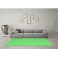 thumbnail image 3 of Ahgly Company Indoor Rectangle Abstract Emerald Green Contemporary Area Rugs, 8' x 12', 3 of 4