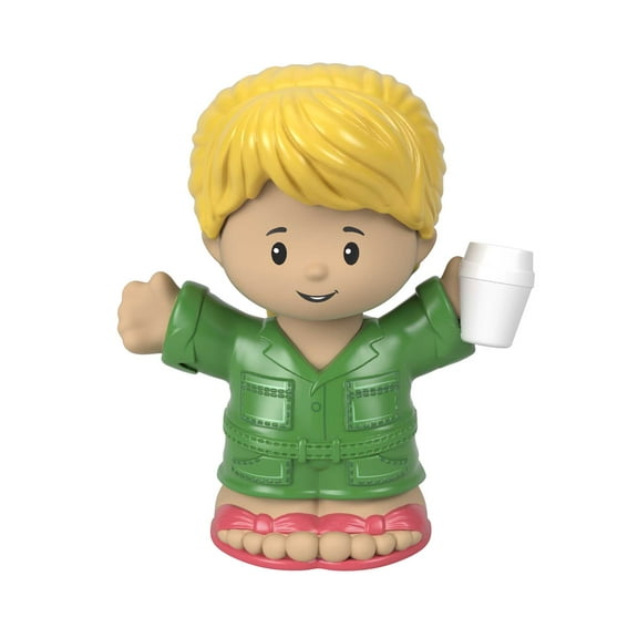 Fisher-Price Little People Woman With Coffee Cup