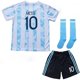 thumbnail image 4 of Maillot Enfant de Football, Maillots Domicile et Extérieur Soccer Jersey, Nr.10 Garçon Vêtements de Football Tee Shirt, Short avec Chaussette, 4 of 5