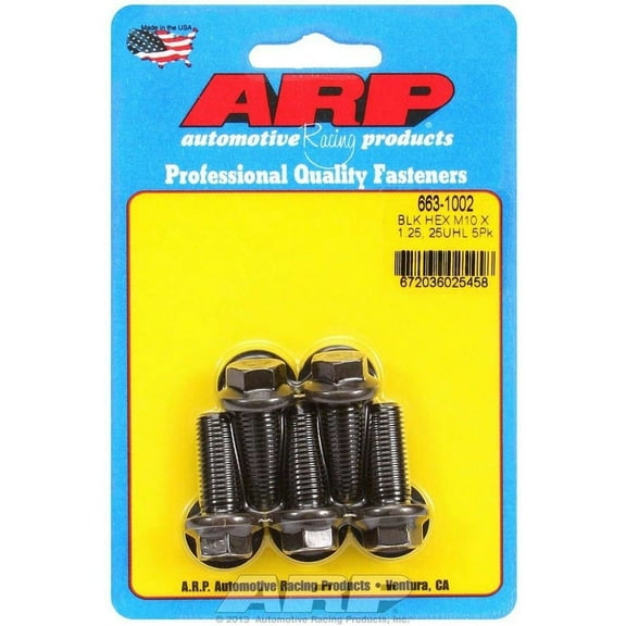 Arp Bolt Kit - 6pt 5pk 10mm x 1.25 x 25mm