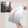 thumbnail image 3 of Chendee Irregular Mirror Wall Decorative Mirrors For Dressing Table Bedroom Living Room,30X30Cm, 3 of 9