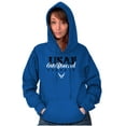 thumbnail image 4 of US Air Force USAF Girlfriend Pride Hoodie Sweatshirt Women Brisco Brands X, 4 of 6