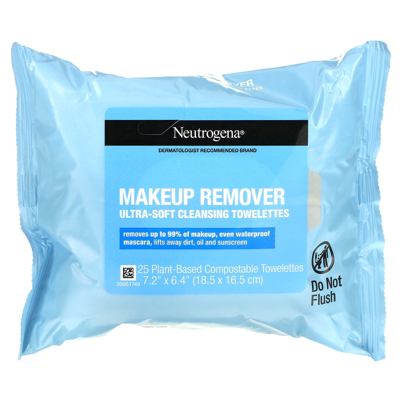 Neutrogena, Makeup Remover UltraSoft Cleansing Towelettes, 2 Packs, 25