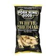 thumbnail image 1 of Pork King Good , Chicharrones Aromatisés, Cheddar Blanc, 1,75 oz (49,5 g), 1 of 1