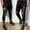 Black, variant on SBYOJLPB Men Pants Mens Skinny Stretch Denim Pants Distressed Ripped Freyed Slim Fit Jeans Trousers