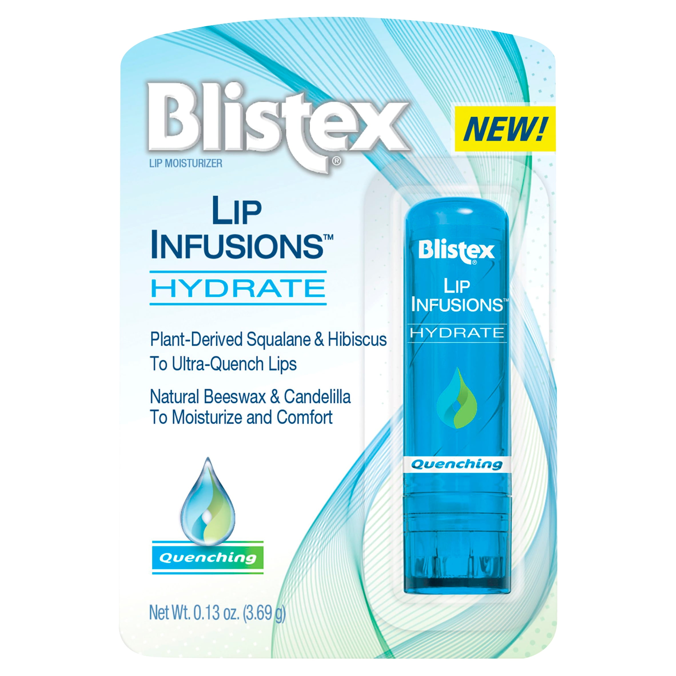 Blistex Lip Infusions Hydrate Quenching Lip Moisturizer, 0.13 oz