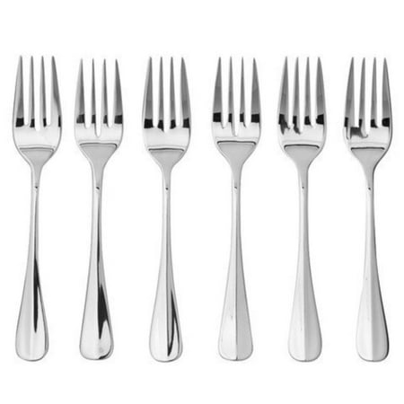 Antique Salad Fork - Savor Salad Forks, Set of 6,stainless steel silver, Oneida Savor Set of 6 Salad Forks By Oneida