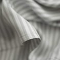 thumbnail image 5 of PURE BAMBOO King Size Duvet Cover Set - 100% Organic Bamboo, Luxuriously Soft and Cooling - 3 Piece Set - 1 King Button Closure Duvet Cover with Ties, 2 Pillowcases (King, Stripes), 5 of 5