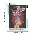 thumbnail image 2 of Full Diamond Painting Set DIY Craft Rhinestone Painting Living Room Home Wall Decoration, 2 of 8