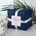 thumbnail image 3 of Mellanni Hand Towels 100% Cotton 16"x28", 6 Pack, Navy, 3 of 5