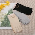 thumbnail image 6 of Unique Bargains 1 Pair Anti-slip Bears Manicure Gloves Beige, 6 of 6