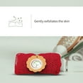 thumbnail image 3 of Exfoliating 100% Nylon African Bath Net Sponge 50", Mesh Shower Sponge, Back Scrubber, Red, 1pc by My Organic Shea, 3 of 5
