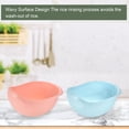 thumbnail image 6 of Uxcell 2Pcs Rice Washer Strainer Basket Rice Sieve Plastic Colander Kitchen Drain Basket with Handles-Blue+Pink, 6 of 6