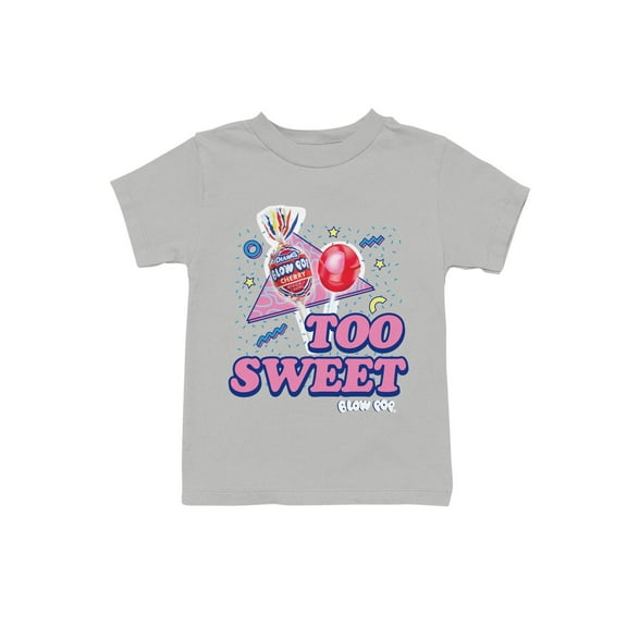 Officially Licensed Blow Pop Cherry Blow Pop Art Youth's T-shirt